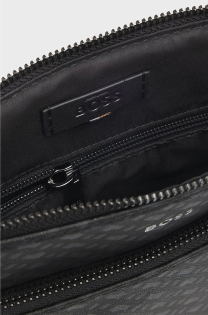 MONOGRAM ENVELOPE BAG WITH FOIL-EMBOSSED LOGO