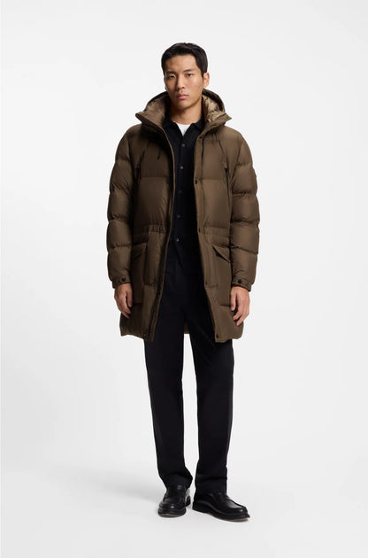 WATER-REPELLENT JACKET WITH PADDING