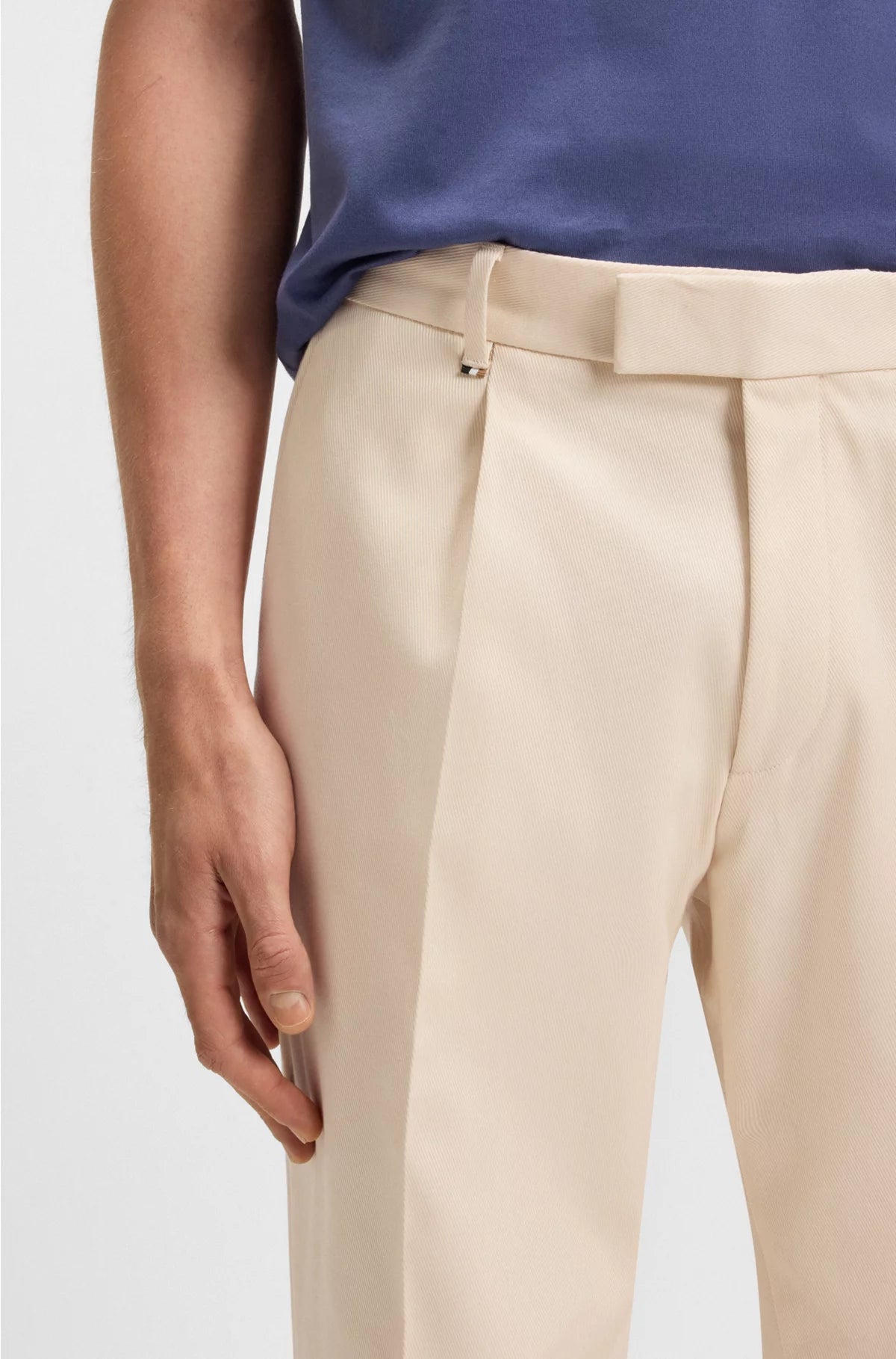 WASHABLE TROUSERS IN COMFORT-STRETCH FABRIC