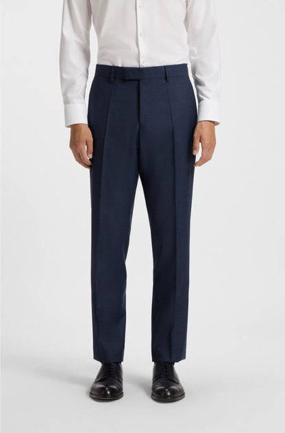 TWO-PIECE REGULAR-FIT SUIT IN VIRGIN WOOL
