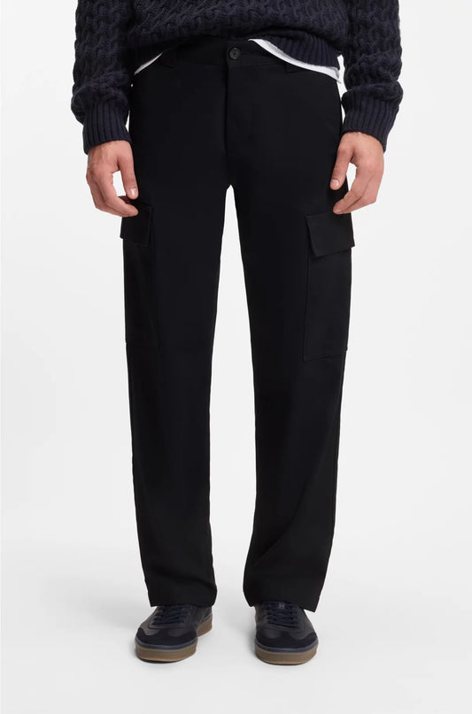 CARGO TROUSERS INMICRO-PATTERNED COTTON