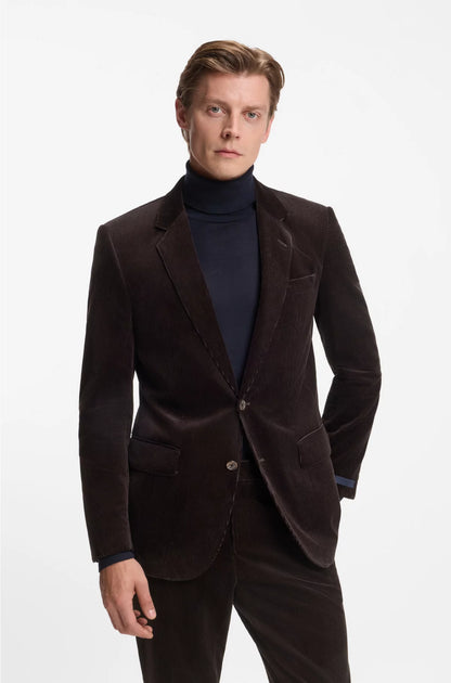 BLAZER IN STRIPED COTTON