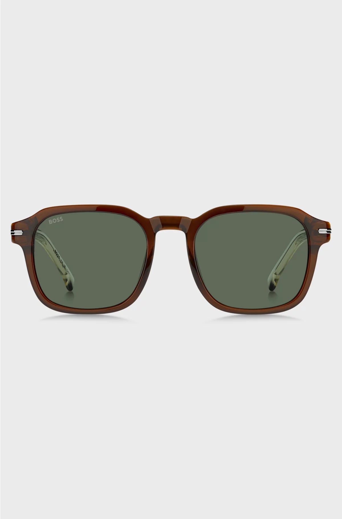 BROWN-ACETATE SUNGLASSES WITH GRADIENT EFFECT