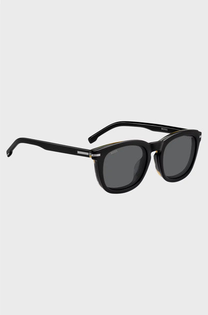 PATTERNED-ACETATE OPTICAL FRAMES WITH CLIP-ON SHADED LENSES