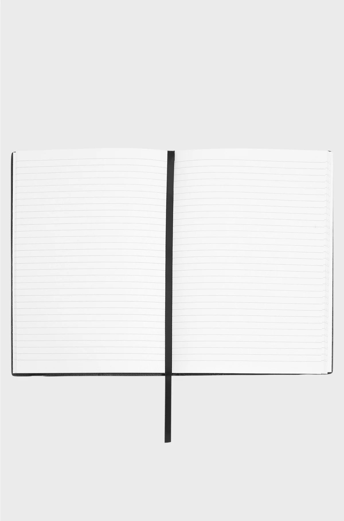 GREY A5 NOTEBOOK WITH MONOGRAM PATTERN