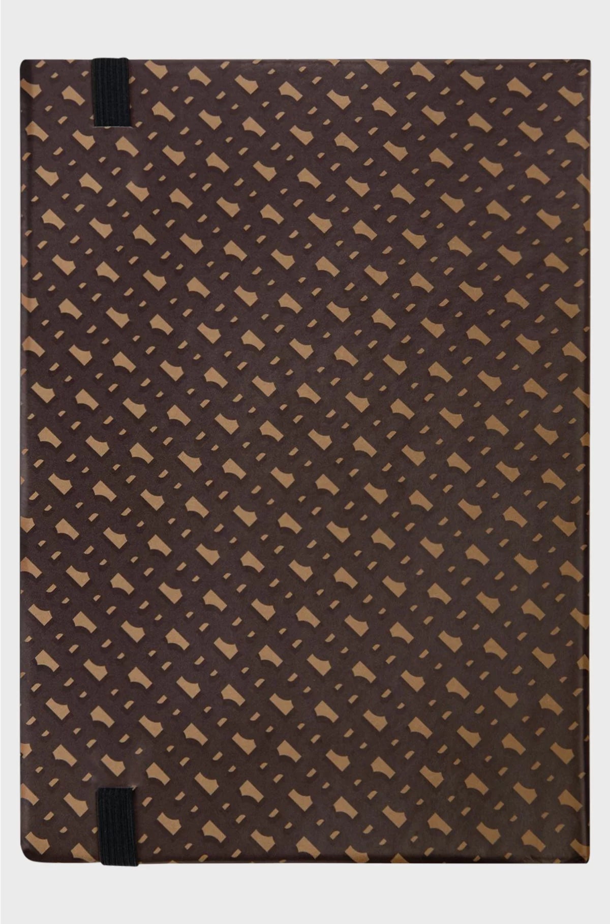 A5 MONOGRAM-PATTERN NOTEBOOK AND BALLPOINT PEN SET