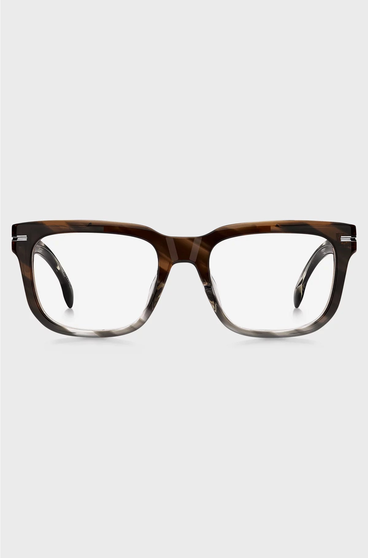 PATTERNED-ACETATE OPTICAL FRAMES WITH TEMPLE LOGO