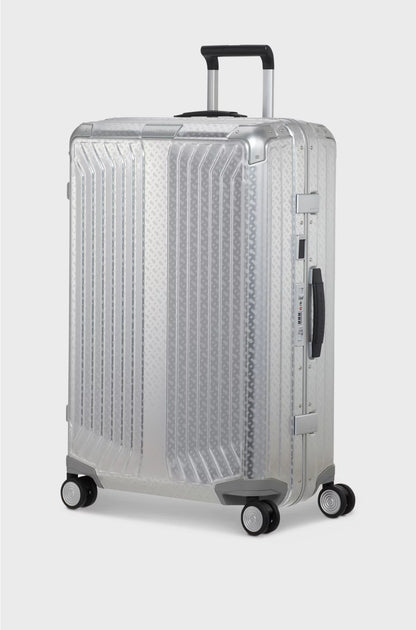 SILVER ALUMINIUM SUITCASE 76CM