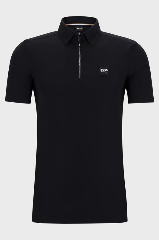 EQUESTRIAN TRAINING SHIRT WITH SIGNATURE LOGO PATCH