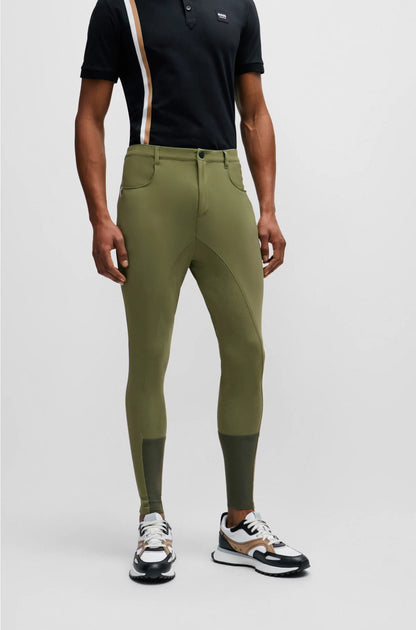 EQUESTRIAN BREECHES WITH FULL GRIP