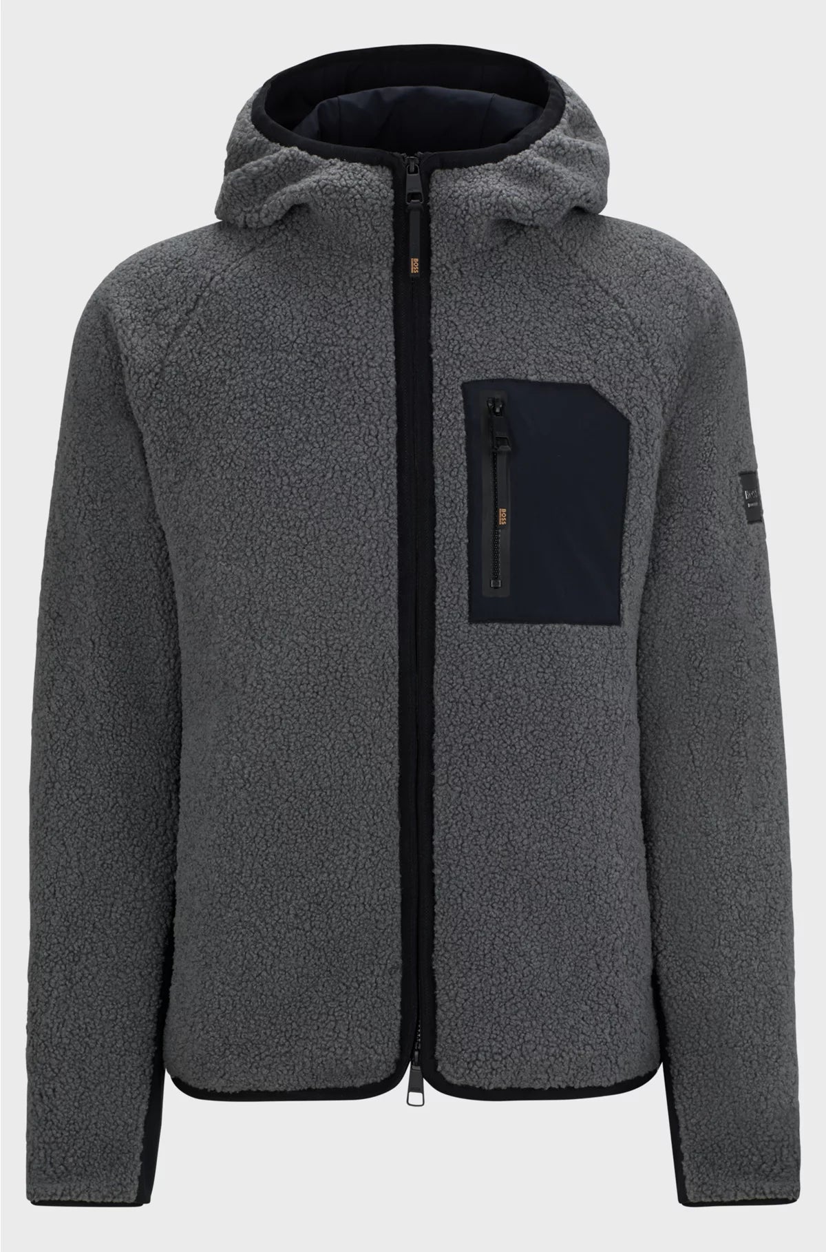 EQUESTRIAN HOODED HYBRID JACKET WITH COSY TEDDY
