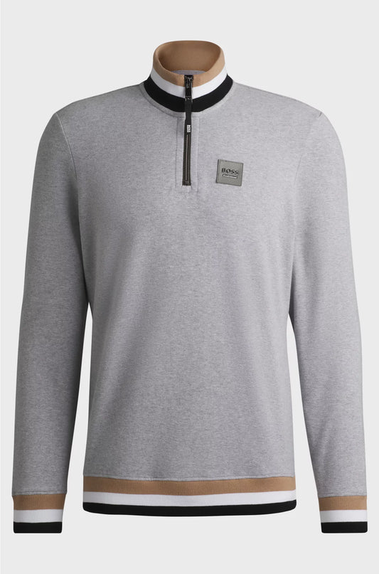 EQUESTRIAN TROYER SWEATSHIRT IN STRETCH COTTON